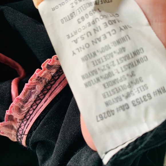 Rampage Black Pin Up 50’s Vibes Fit & Flare Dress - Picture 6 of 7